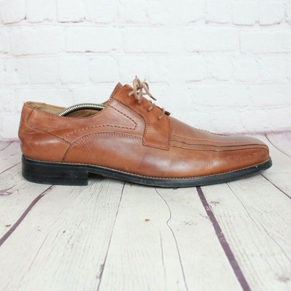 Stacy Adams Brown Leather Oxfords Dress main image 4